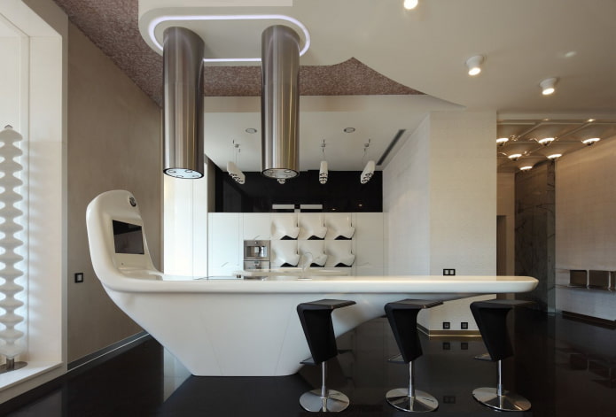 ultra-modern kitchen