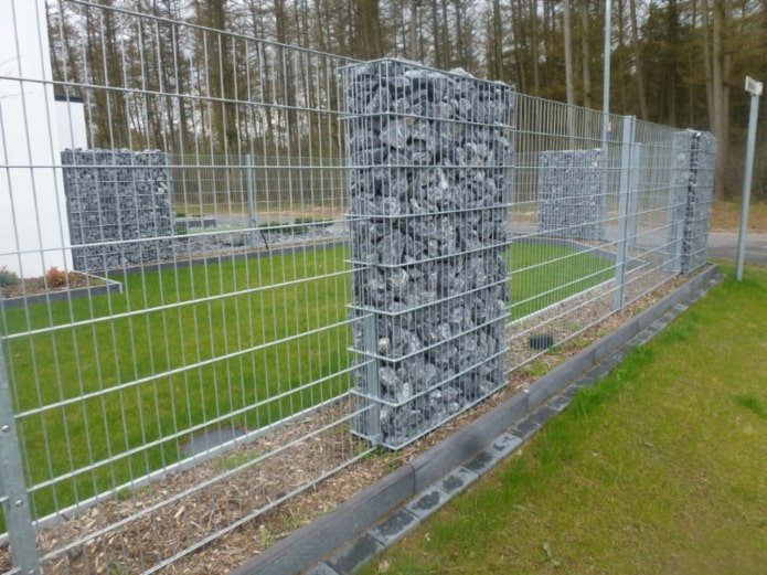 gabion fence