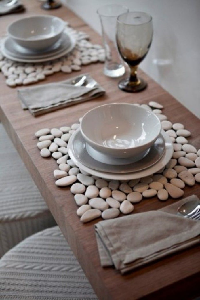 Pebble napkin