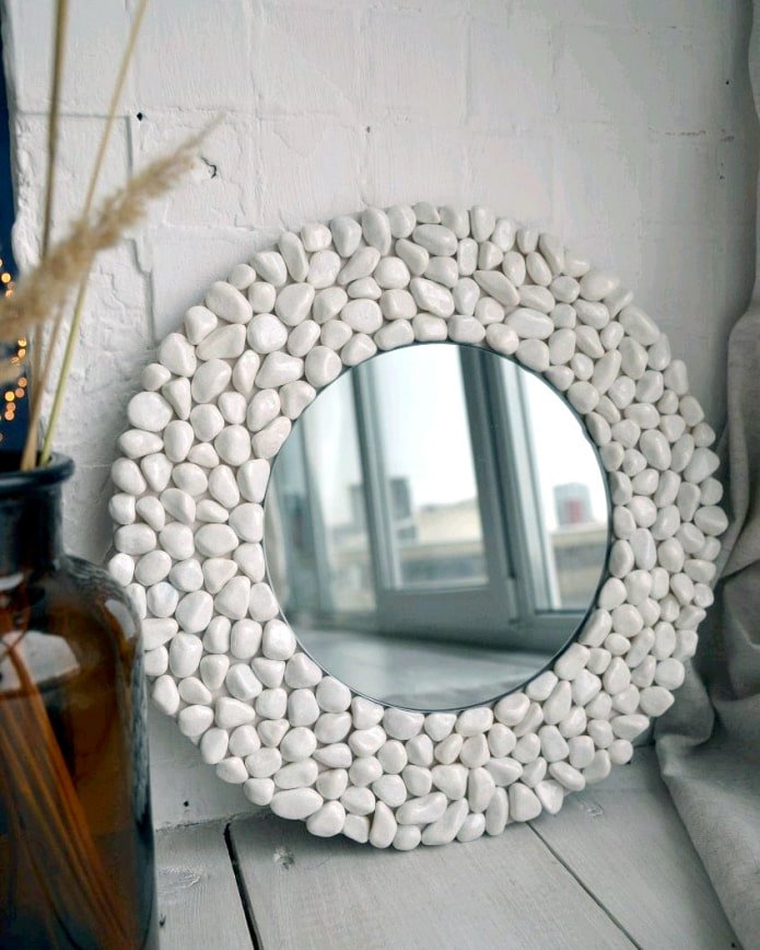 Pebble Mirror Frame