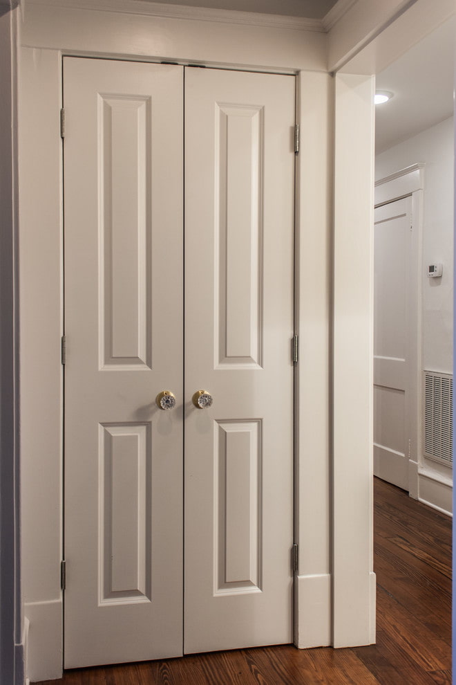 Hinged doors