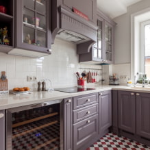 How does glazed tile look in the interior?-0