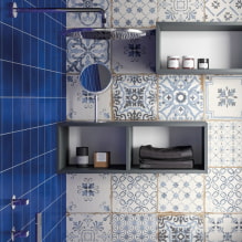 How does glazed tile look in the interior?-3