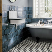 How does glazed tile look in the interior?-5