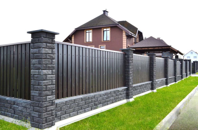 Fence near the road