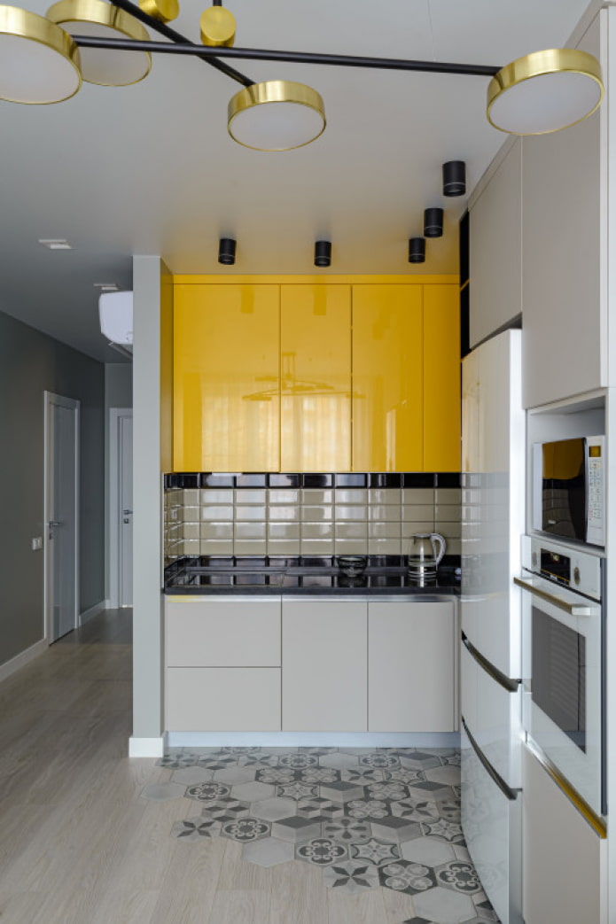 built-in kitchen