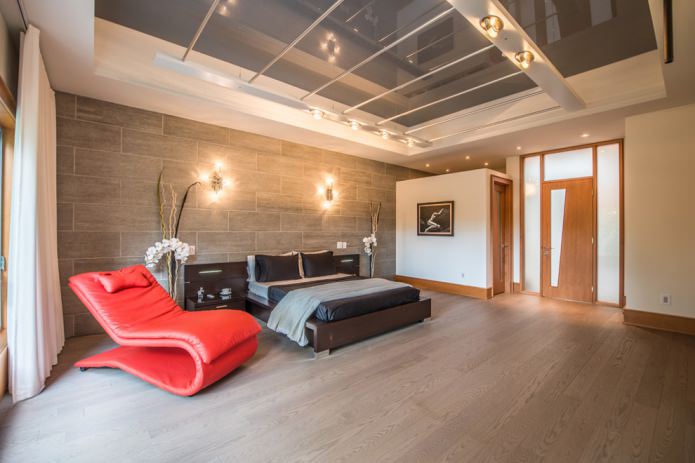 gray ceiling