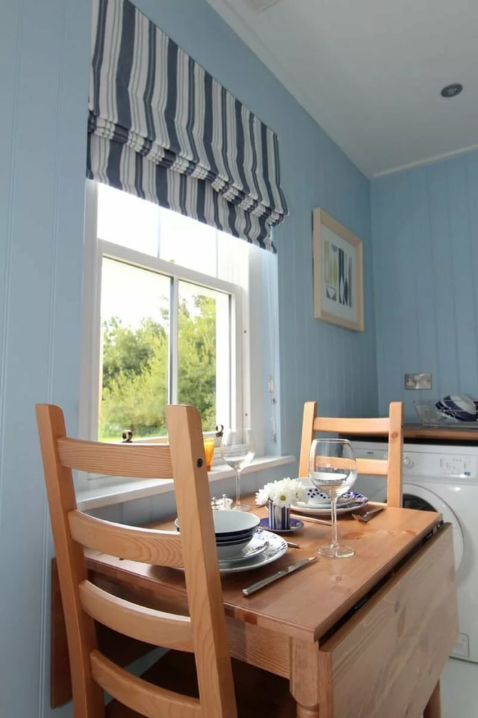 roman blind for the kitchen
