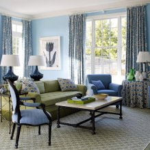 Blue color in the interior: combinations, design ideas, 67 photos-6