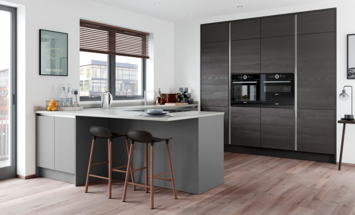 horizontal slats in the style of minimalism