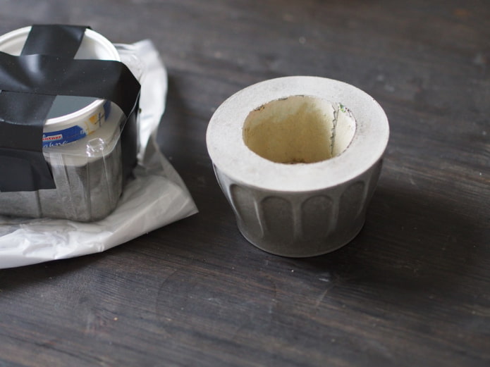 The finished pot
