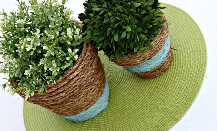 DIY flowerpots