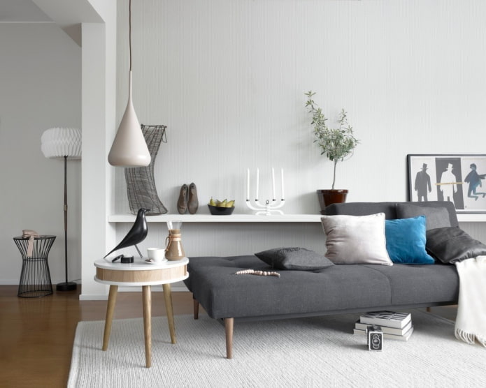 Couch in the living room