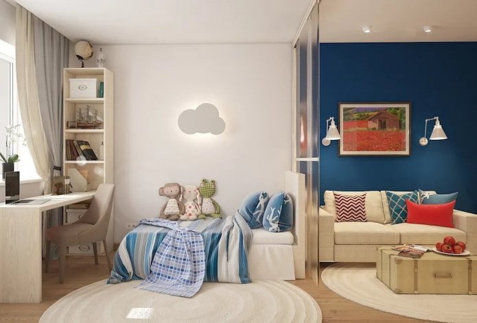 Design of a rectangular children's room