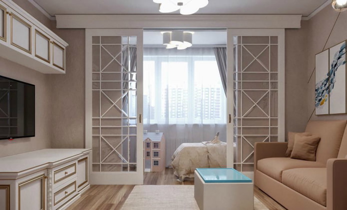 interior design of a combined children's room and living room