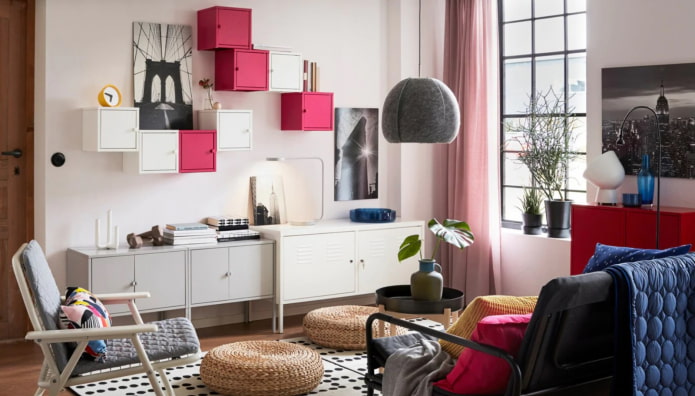 bright shelves ikea