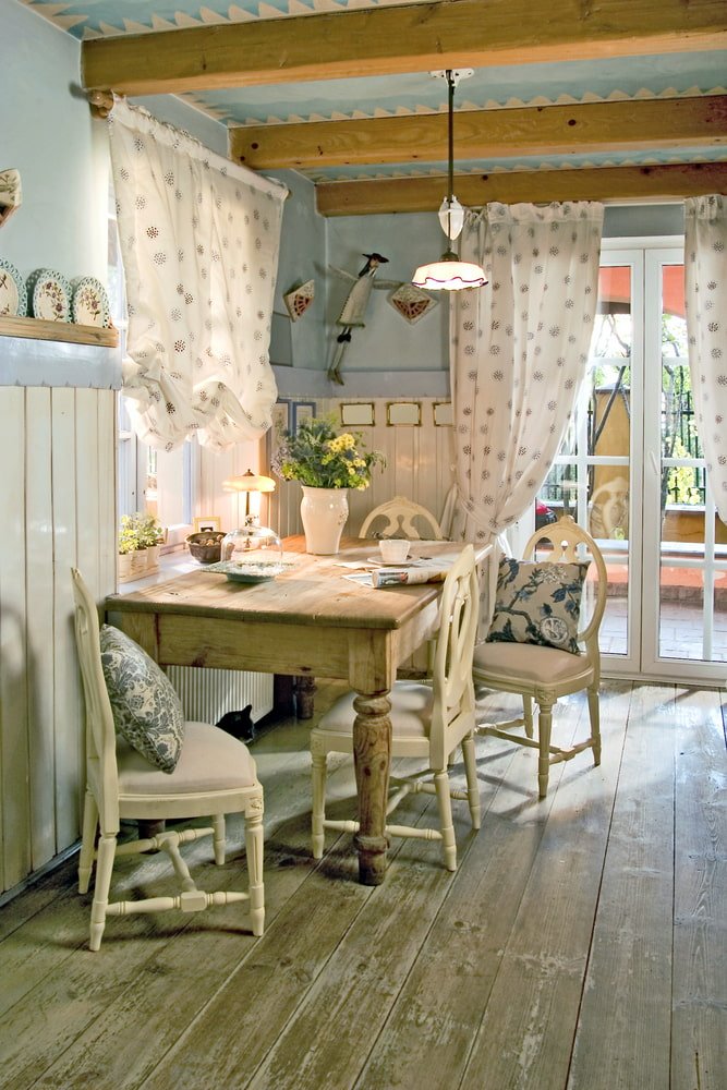 Provence style finishing
