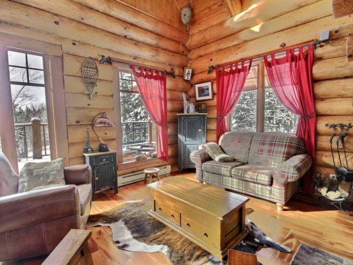 antique furniture at the dacha