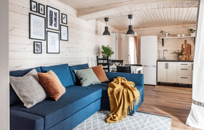 modern dacha interior