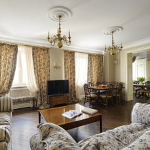 How to arrange a living room with two windows?-4