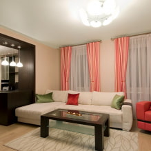 How to arrange a living room with two windows?-5