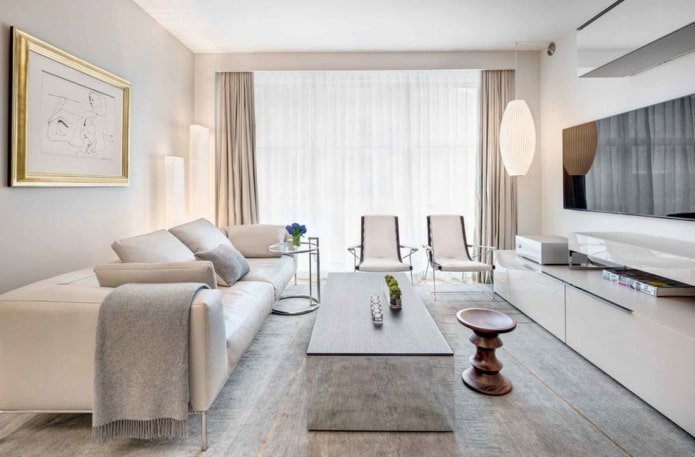 beige-gray living room