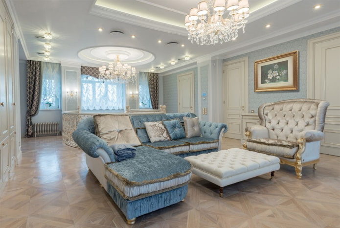 living room in a classic style
