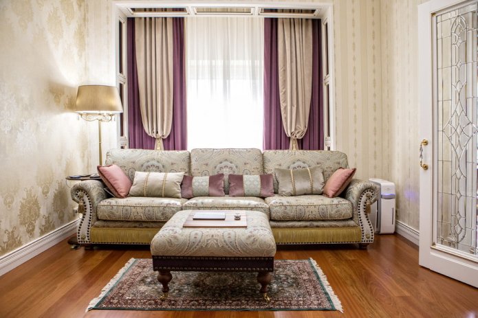 living room in a classic style
