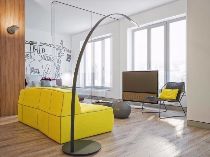 Yellow furniture