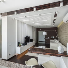 Living room in high-tech style-0