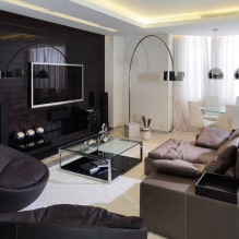 Living room in high-tech style-6