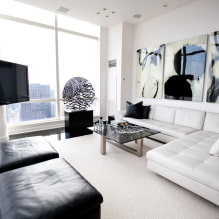 Living room in high-tech style-7