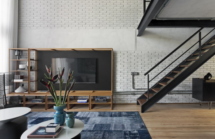 urban style living room interior design