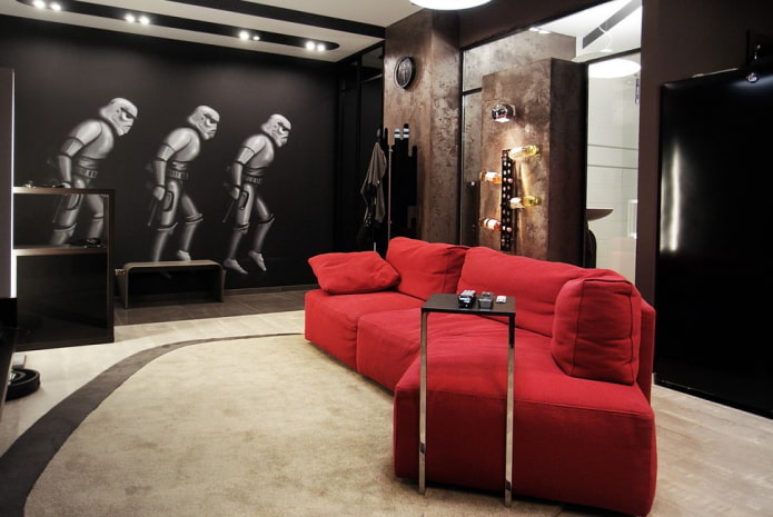Loft with a Star Wars theme
