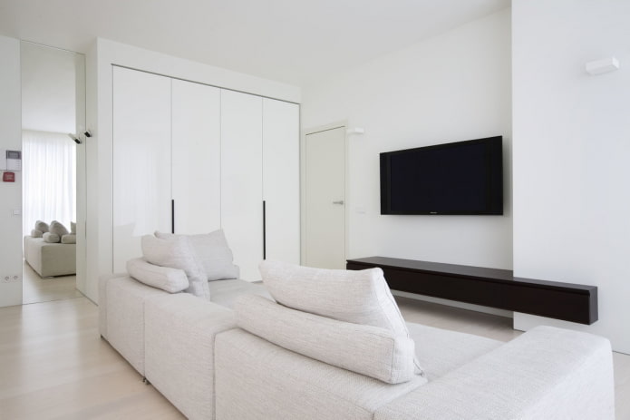 living room furniture in minimalist style
