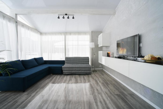 living room furniture in minimalist style
