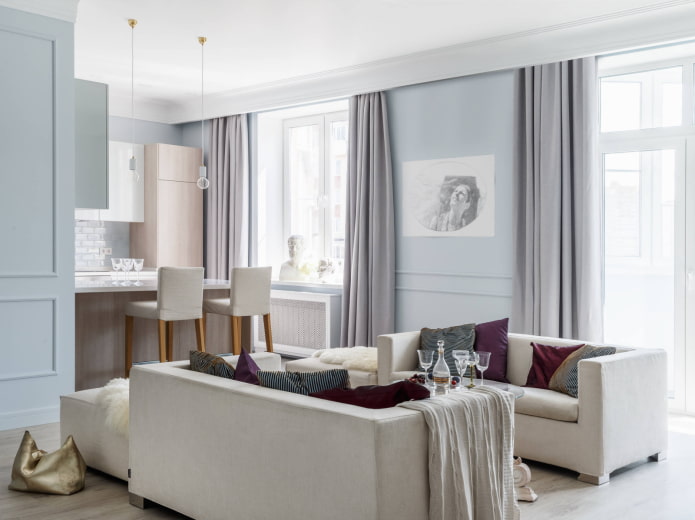 Paired sofas