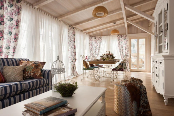 Living room in the house