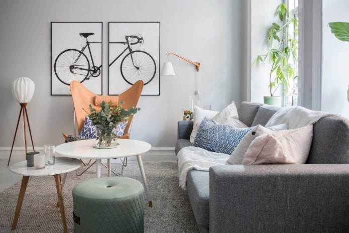 Light gray interior