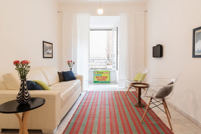 bright small room