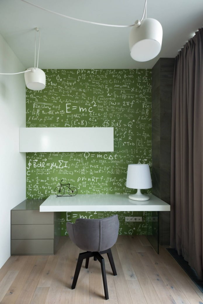 green chalkboard paint