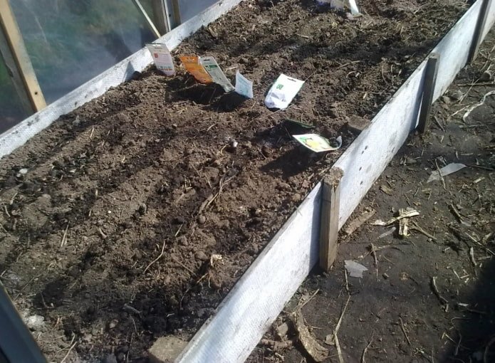 slate bed in the table
