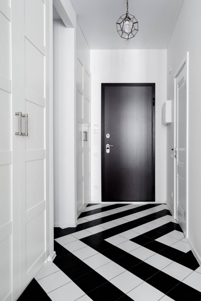 Black and white stripes