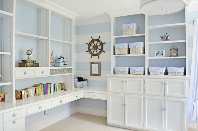 storing toys in the nursery