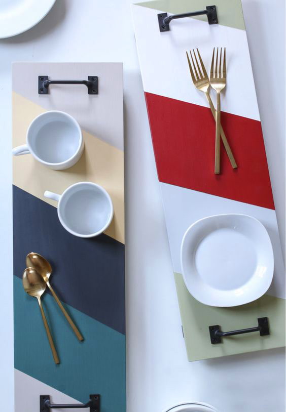 Trays from boards