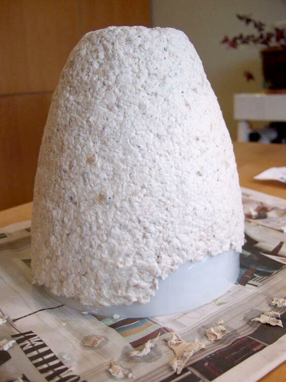 Making a lampshade