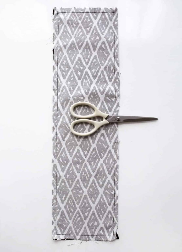 Sewing two parts