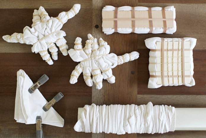 Twisted napkins