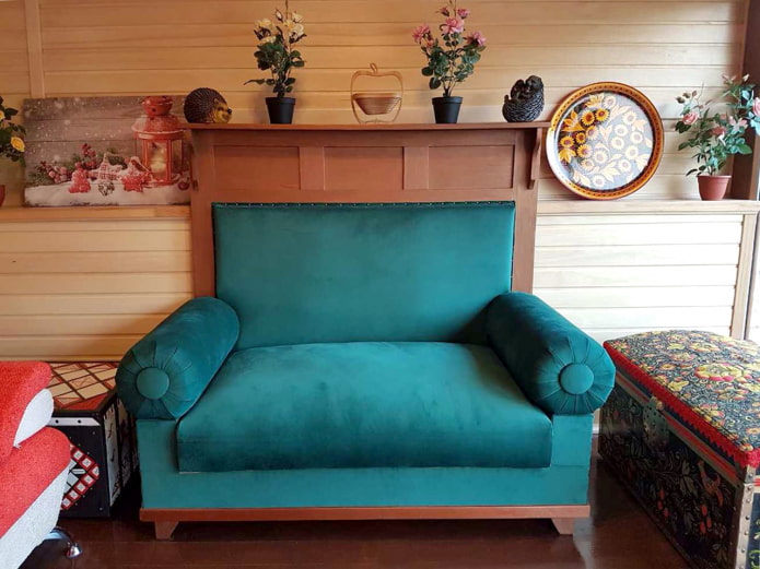 Restored sofa