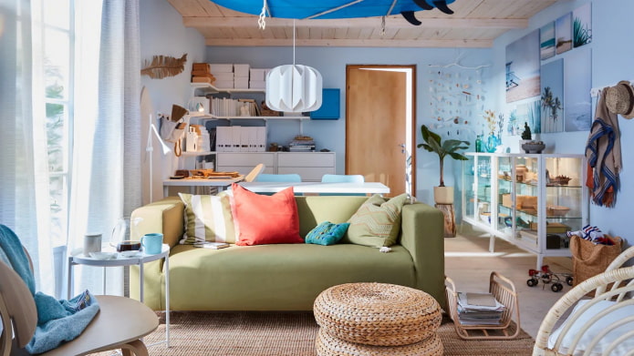 Zoning with a sofa